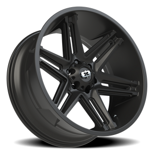 Vision Wheel 363 Satin Black 22x10 -19 6x135mm 87.1mm - Wheelwiz