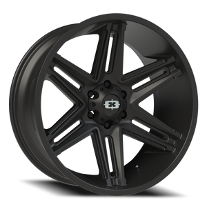 Vision Wheel 363 Satin Black 22x10 -19 6x139.7mm 106.2mm - Wheelwiz
