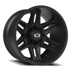 Vision Wheel 363 Satin Black 20x12 -51 8x170mm 125.2mm - Wheelwiz
