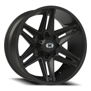 Vision Wheel 363 Satin Black 22x10 -19 8x170mm 125.2mm - Wheelwiz