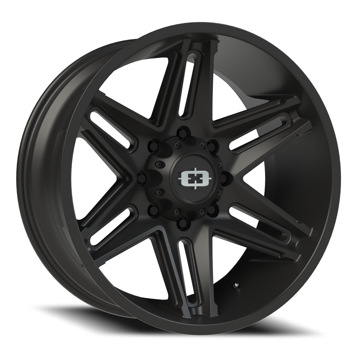 Vision Wheel 363 Satin Black 22x10 -19 8x165.1mm 125.2mm - Wheelwiz