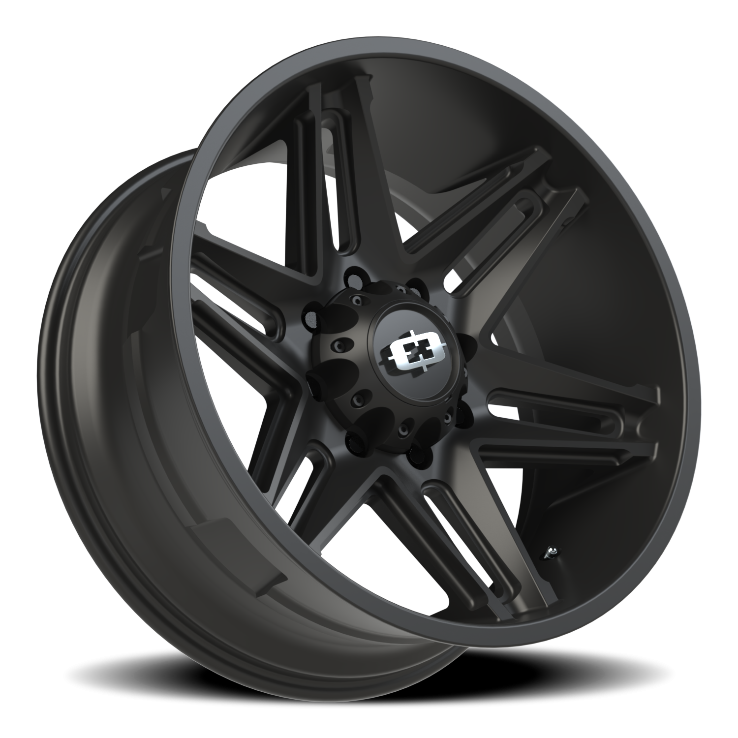 Vision Wheel 363 Satin Black 22x10 -19 8x180mm 124.2mm - Wheelwiz