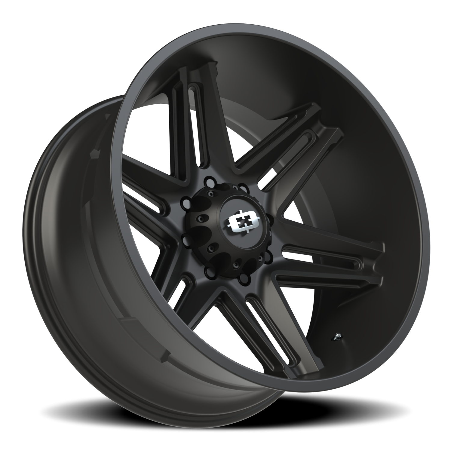 Vision Wheel 363 Satin Black 24x12 -51 8x180mm 124.2mm - Wheelwiz