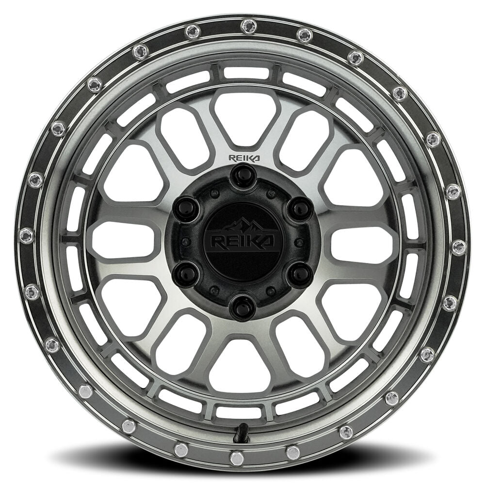Reika R35 Machined Clear 17x8.5 0 6x120mm 67.1mm