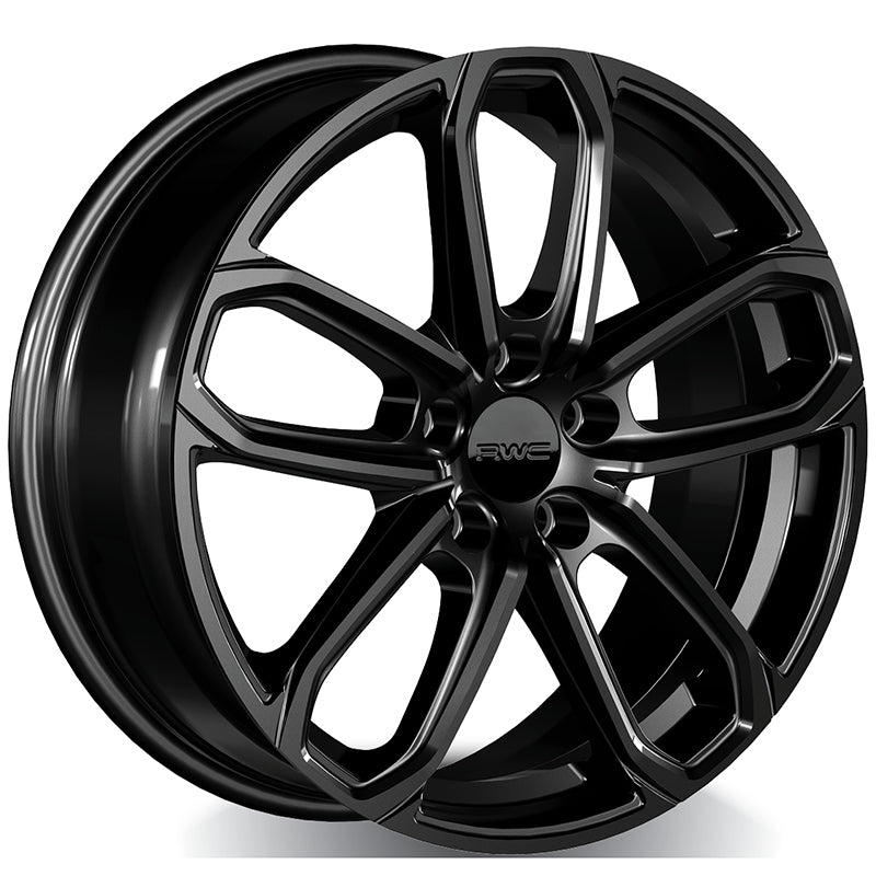 RWC 370 Satin Black 17x7.5 +42 5x114.3mm 67.1mm