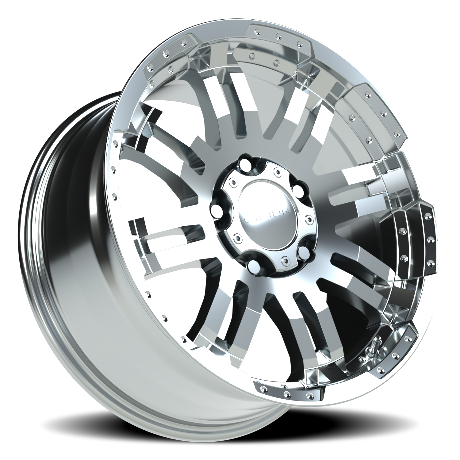 Vision Wheel 375 Chrome 18x8.5 +25 5x150mm 110.2mm - Wheelwiz