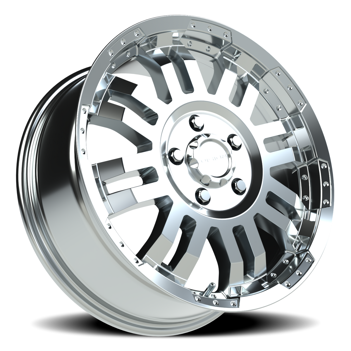 Vision Wheel 375 Chrome 18x7.5 +55 5x130mm 78.3mm - Wheelwiz