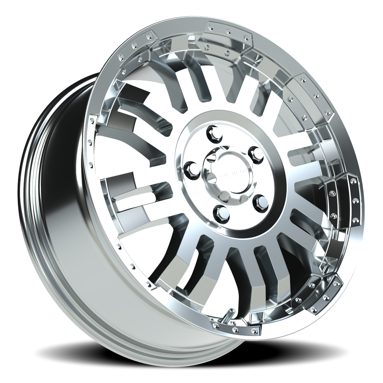 Vision Wheel 375 Chrome 18x7.5 +55 5x130mm 78.3mm - Wheelwiz