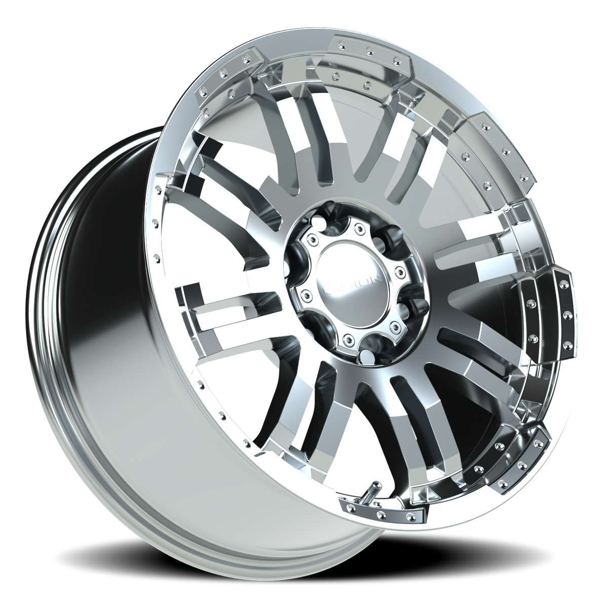 Vision Wheel 375 Chrome 20x9 +30 6x139.7mm 106.2mm - Wheelwiz