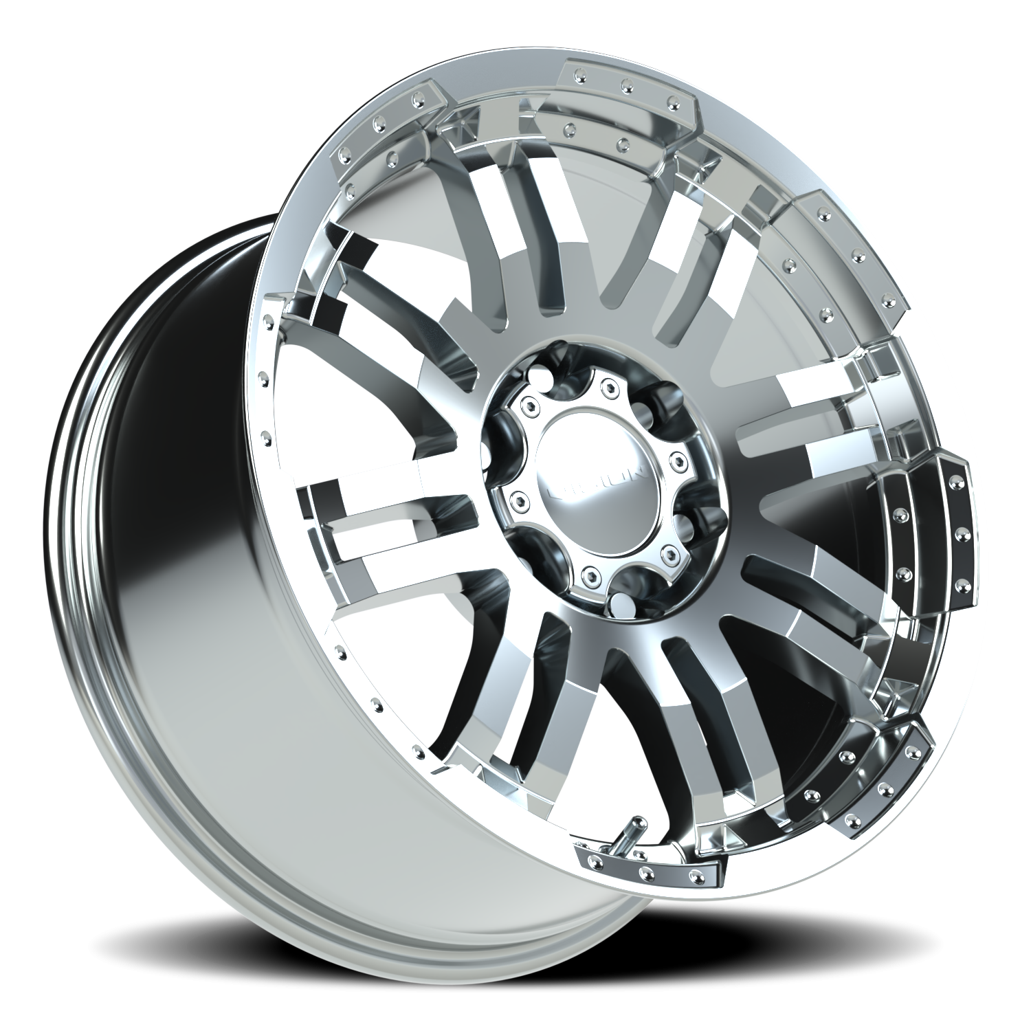 Vision Wheel 375 Chrome 20x9 +30 6x139.7mm 106.2mm - Wheelwiz