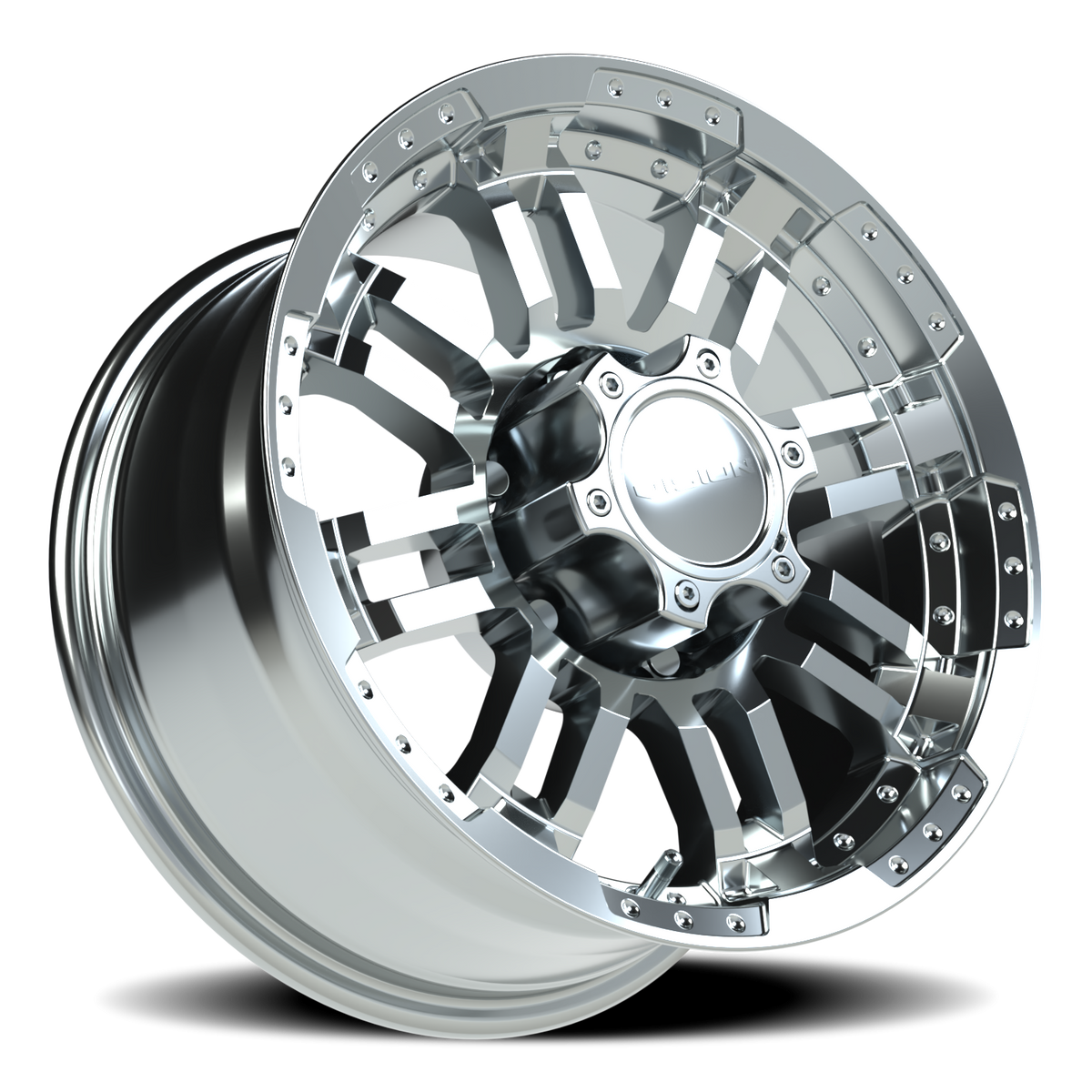 Vision Wheel 375 Chrome 16x8 0 6x139.7mm 110mm - Wheelwiz