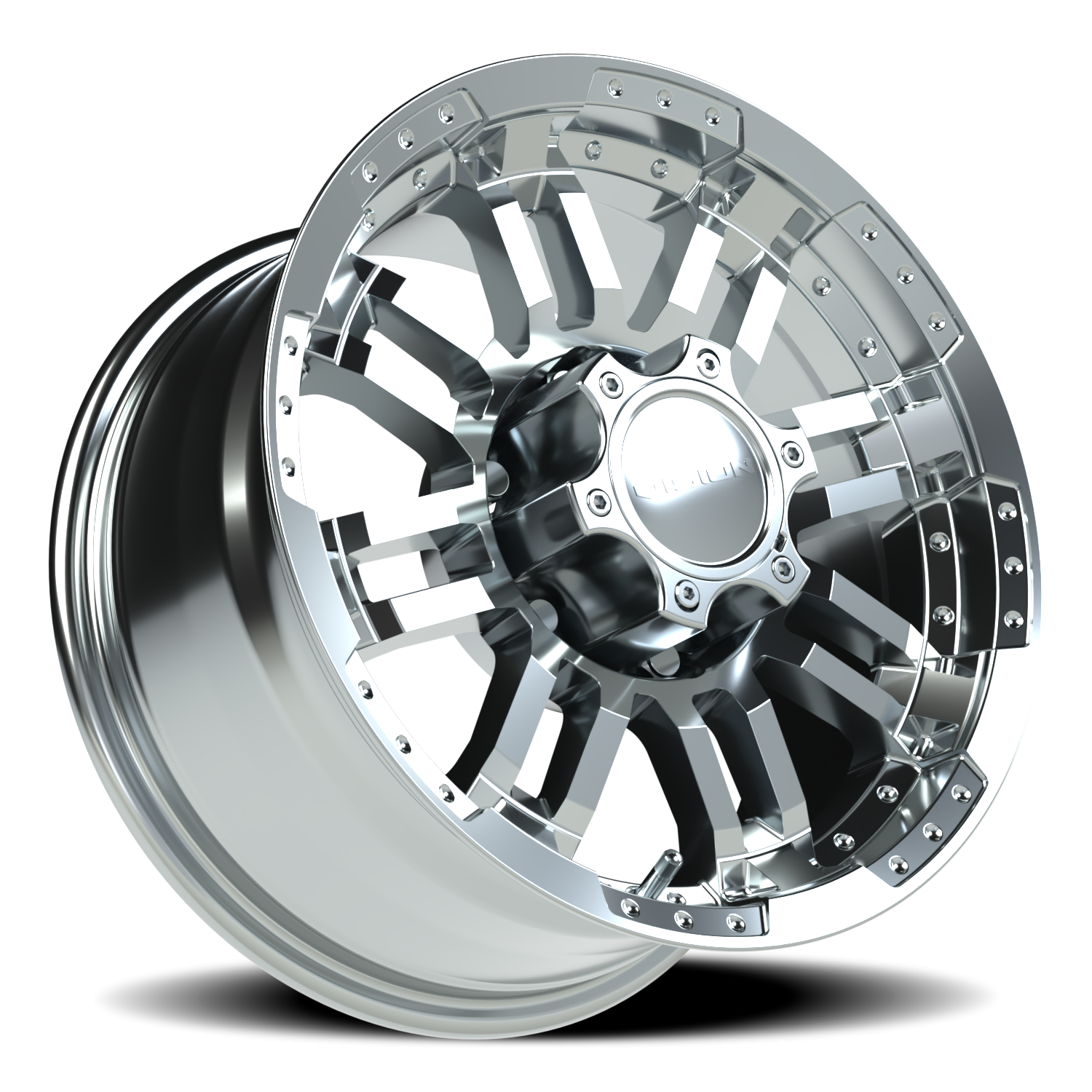 Vision Wheel 375 Chrome 16x8 0 6x139.7mm 110mm - Wheelwiz