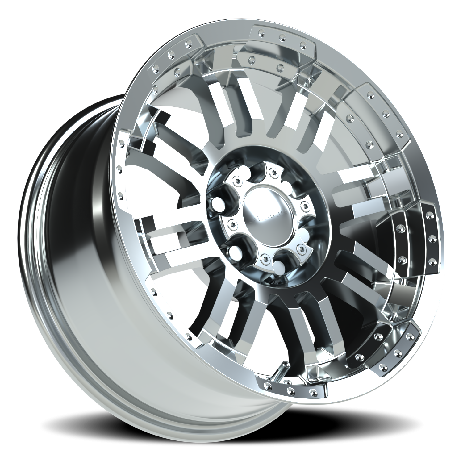 Vision Wheel 375 Chrome 16x8 +12 6x114.3mm 71.5mm - Wheelwiz
