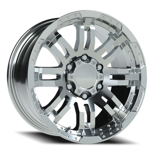 Vision Wheel 375 Chrome 17x8.5 +25 6x139.7mm 106.2mm - Wheelwiz