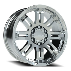 Vision Wheel 375 Chrome 18x8.5 +25 6x139.7mm 106.2mm - Wheelwiz