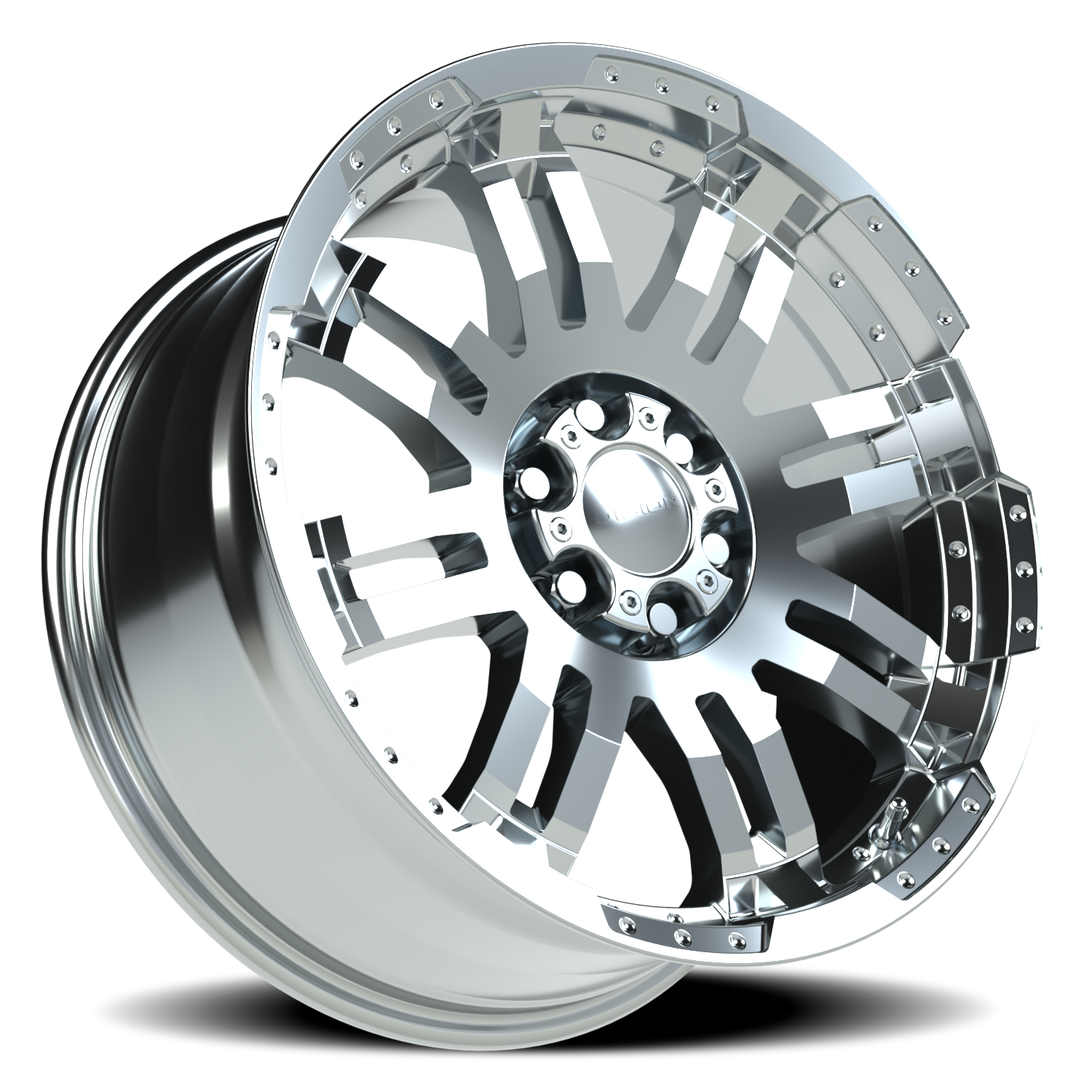 Vision Wheel 375 Chrome 18x8.5 +18 6x114.3mm 73mm - Wheelwiz