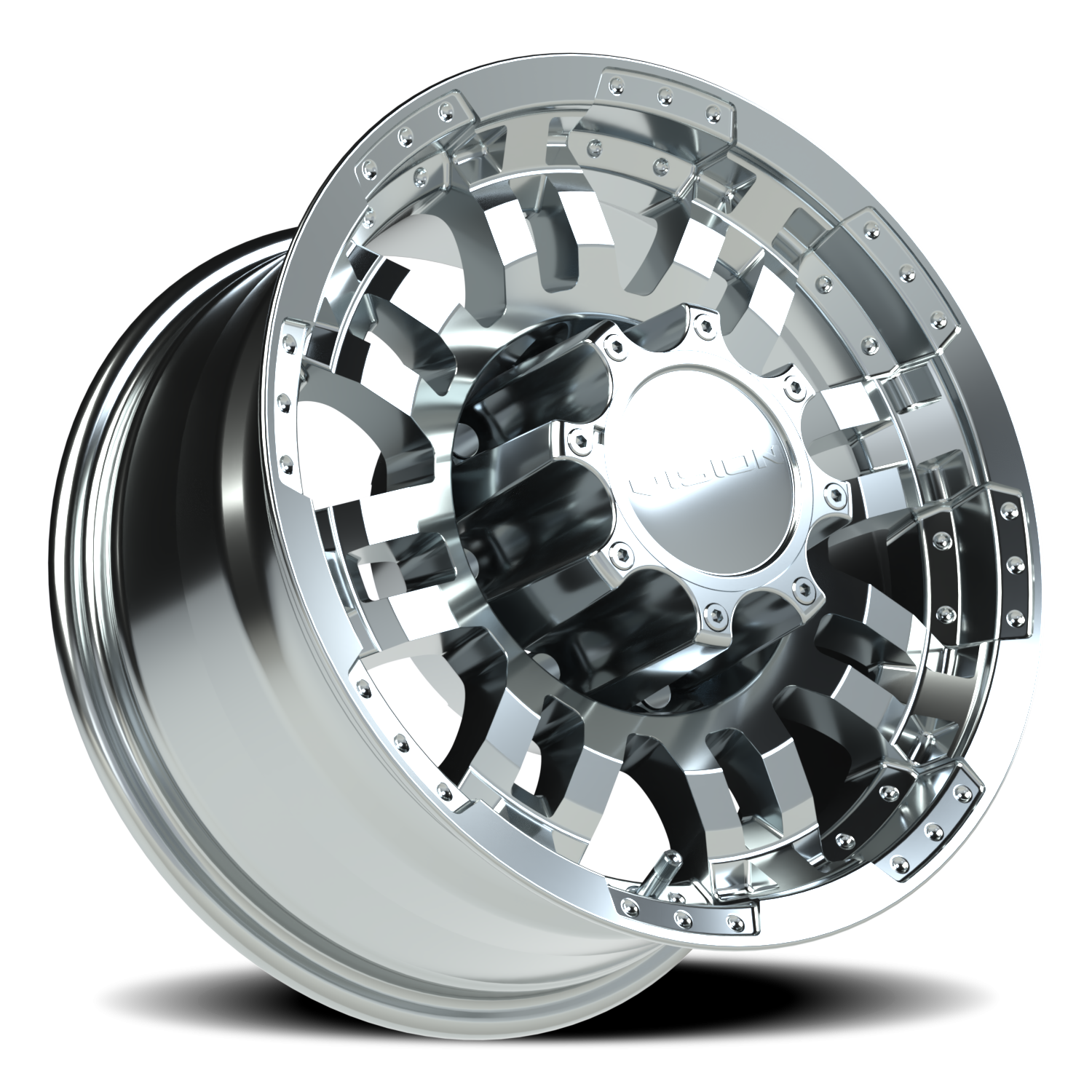 Vision Wheel 375 Chrome 16x8 -6 8x165.1mm 125.2mm - Wheelwiz