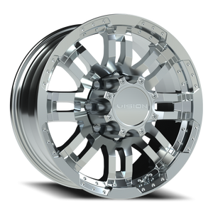 Vision Wheel 375 Chrome 18x8.5 +18 8x170mm 125.2mm - Wheelwiz