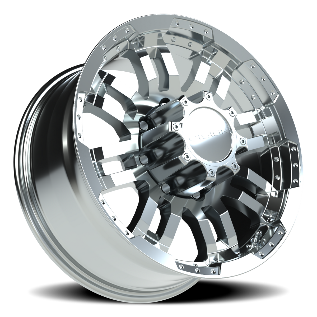 Vision Wheel 375 Chrome 18x8.5 +18 8x170mm 125.2mm - Wheelwiz