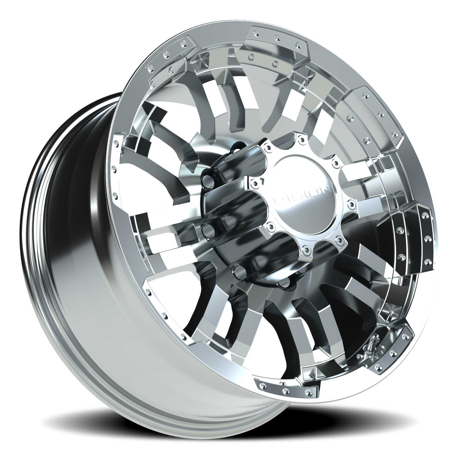 Vision Wheel 375 Chrome 18x8.5 +18 8x170mm 125.2mm - Wheelwiz