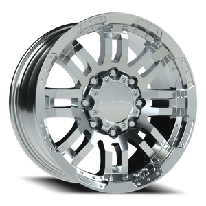 Vision Wheel 375 Chrome 18x8.5 +18 8x165.1mm 125.2mm - Wheelwiz