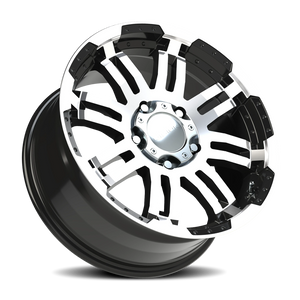Vision Wheel 375 Gloss Black Machined Face 18x8.5 +25 5x150mm 110.2mm - Wheelwiz