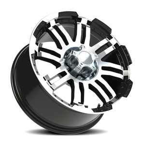 Vision Wheel 375 Gloss Black Machined Face 18x9 +18 5x114.3mm 83mm - Wheelwiz