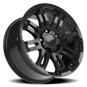 Vision Wheel 375 Gloss Black 18x8.5 +18 5x139.7mm 108mm - Wheelwiz