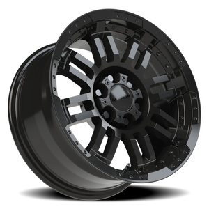 Vision Wheel 375 Gloss Black 16x8 +12 6x114.3mm 71.5mm - Wheelwiz