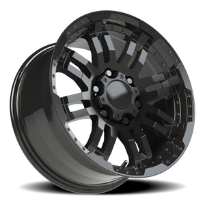 Vision Wheel 375 Gloss Black 17x8.5 +25 6x135mm 87.1mm - Wheelwiz