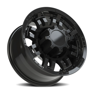 Vision Wheel 375 Gloss Black 16x8 -6 8x165.1mm 125.2mm - Wheelwiz