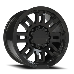Vision Wheel 375 Gloss Black 17x8.5 +18 8x165.1mm 125.2mm - Wheelwiz