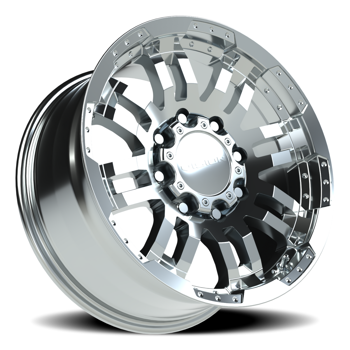 Vision Wheel 375 Gloss Black 18x8.5 +18 8x165.1mm 125.2mm - Wheelwiz