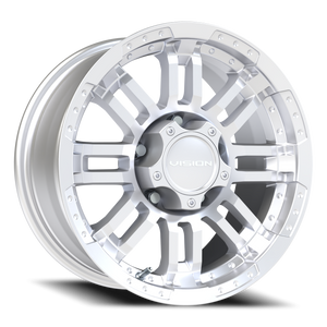Vision Wheel 375 Winter Paint-Silver( Salt Resistant) 16x8 0 5x135mm 87.1mm - Wheelwiz