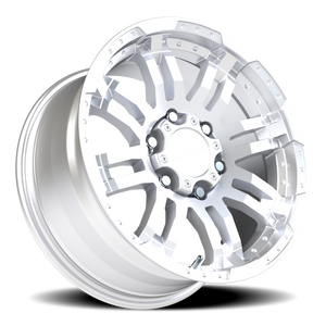 Vision Wheel 375 Winter Paint-Silver( Salt Resistant) 17x8.5 +25 6x135mm 87.1mm - Wheelwiz