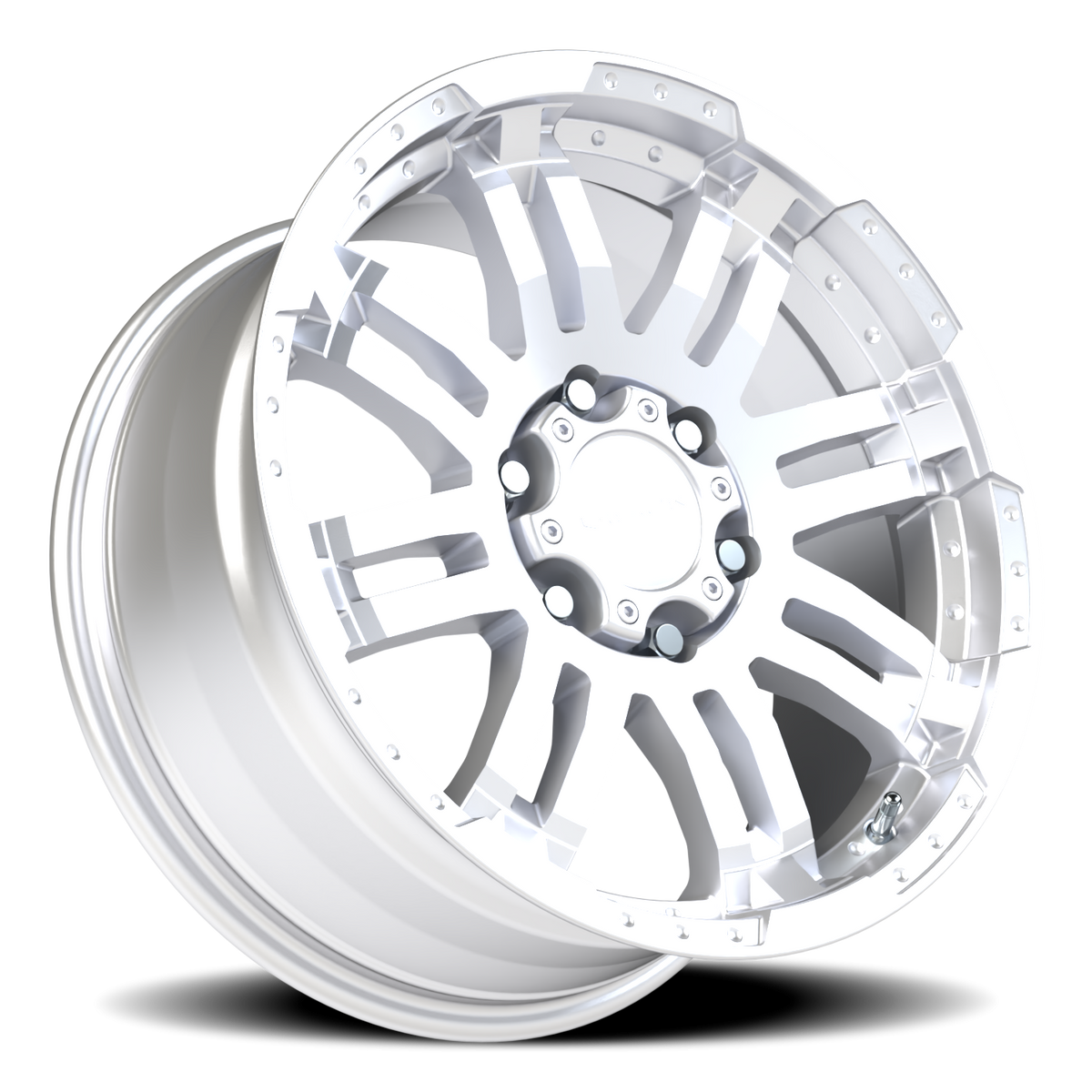 Vision Wheel 375 Winter Paint-Silver( Salt Resistant) 18x8.5 +25 6x135mm 87.1mm - Wheelwiz