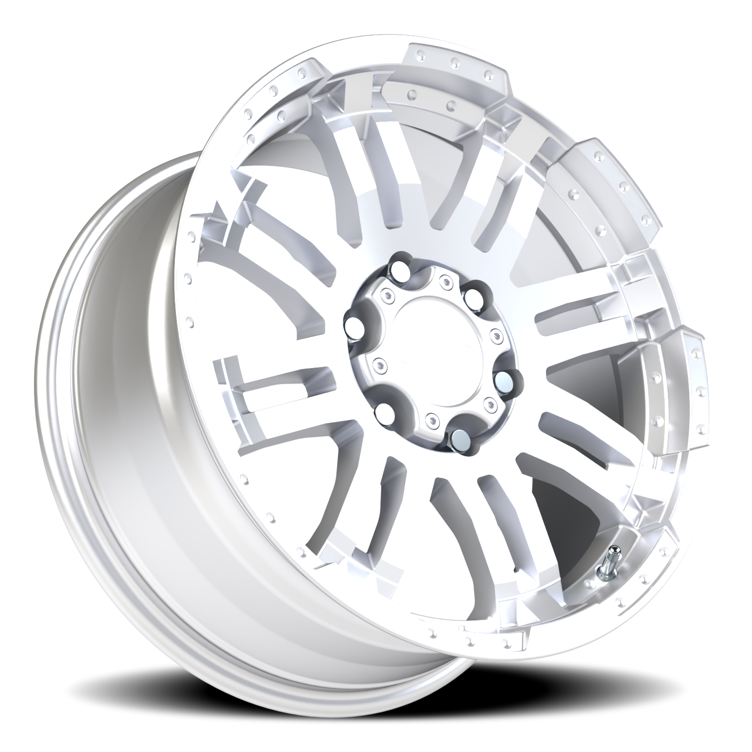 Vision Wheel 375 Winter Paint-Silver( Salt Resistant) 18x8.5 +18 6x139.7mm 106.2mm - Wheelwiz