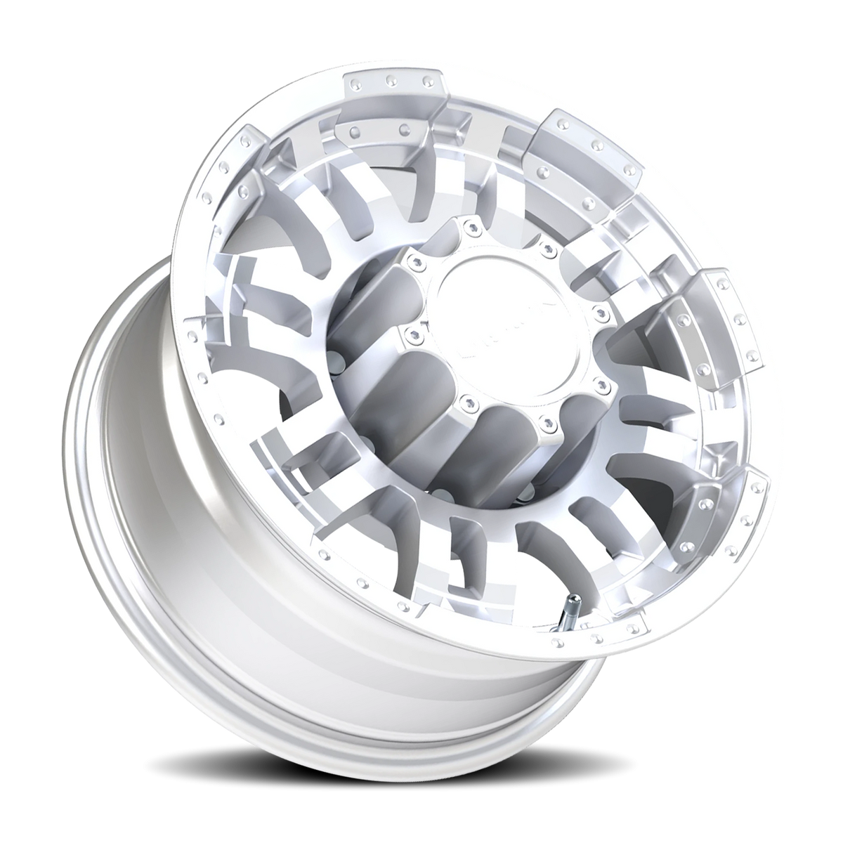 Vision Wheel 375 Winter Paint-Silver( Salt Resistant) 16x8 -6 8x165.1mm 125.2mm - Wheelwiz