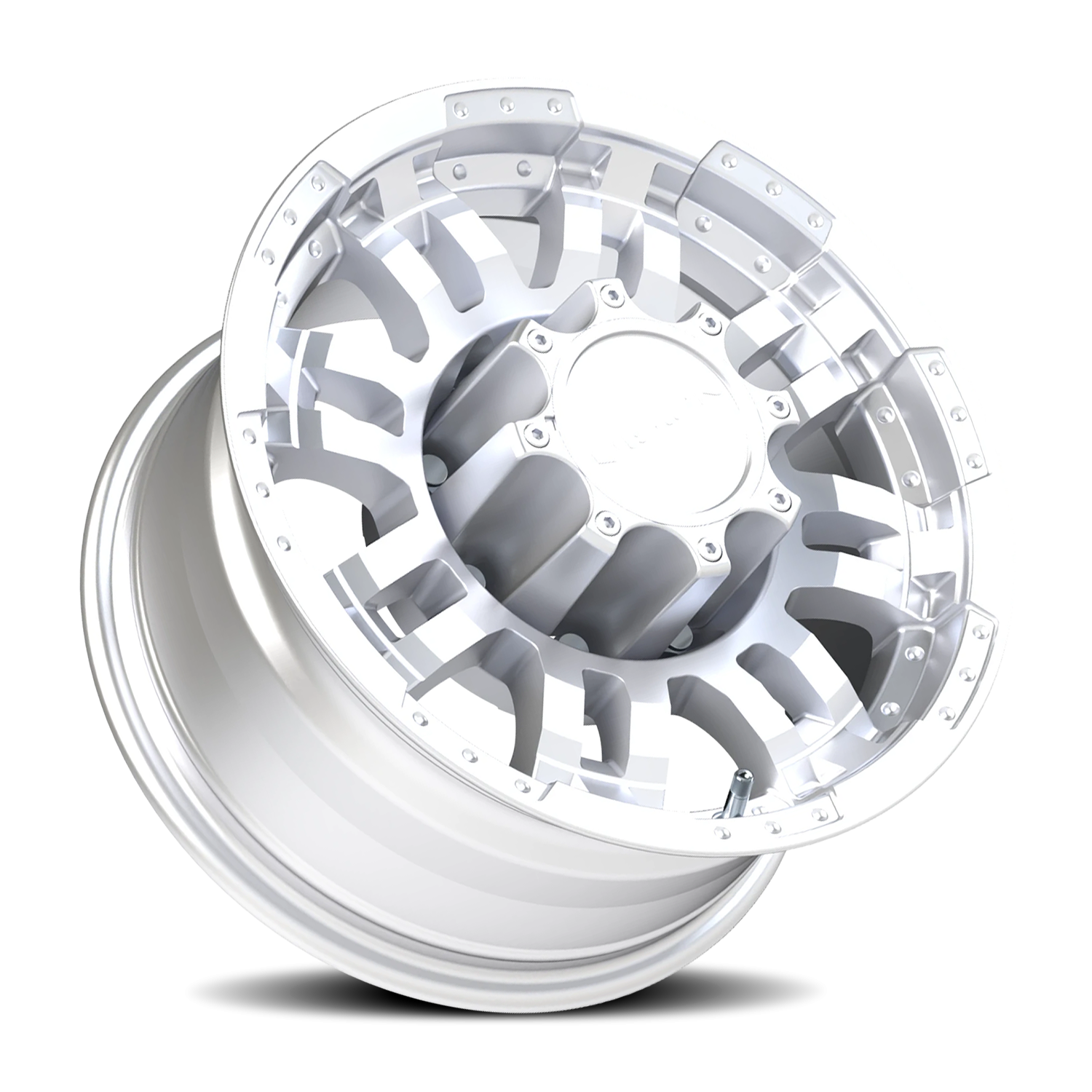 Vision Wheel 375 Winter Paint-Silver( Salt Resistant) 16x8 -6 8x165.1mm 125.2mm - Wheelwiz