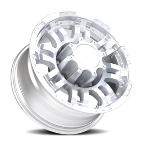 Vision Wheel 375 Winter Paint-Silver( Salt Resistant) 16x8 -6 8x165.1mm 125.2mm - Wheelwiz