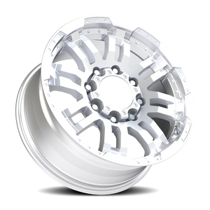 Vision Wheel 375 Winter Paint-Silver( Salt Resistant) 18x8.5 +18 8x165.1mm 125.2mm - Wheelwiz