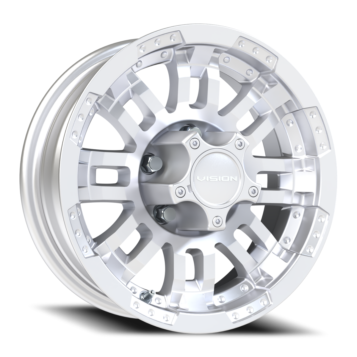 Vision Wheel 375 Marine Paint Silver 14x5.5 0 5x114.3mm 83mm - Wheelwiz
