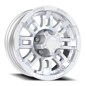 Vision Wheel 375 Marine Paint Silver 14x5.5 0 5x114.3mm 83mm - Wheelwiz