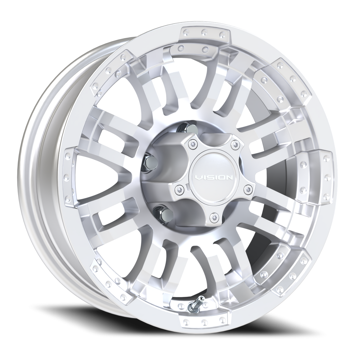 Vision Wheel 375 Marine Paint Silver 15x6 0 5x127mm 83mm - Wheelwiz