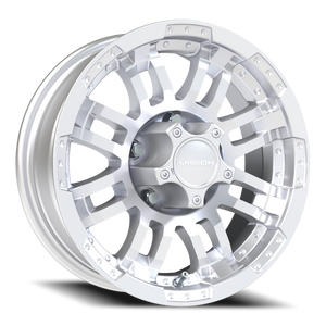 Vision Wheel 375 Marine Paint Silver 15x6 0 5x127mm 83mm - Wheelwiz