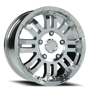 Vision Wheel 375 Chrome 18x7.5 +55 5x160mm 65.1mm - Wheelwiz
