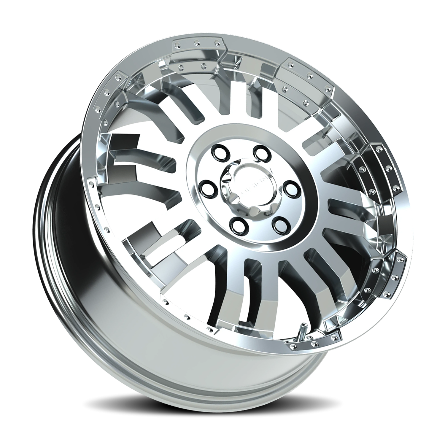 Vision Wheel 375 Chrome 18x7.5 +55 6x130mm 84mm - Wheelwiz