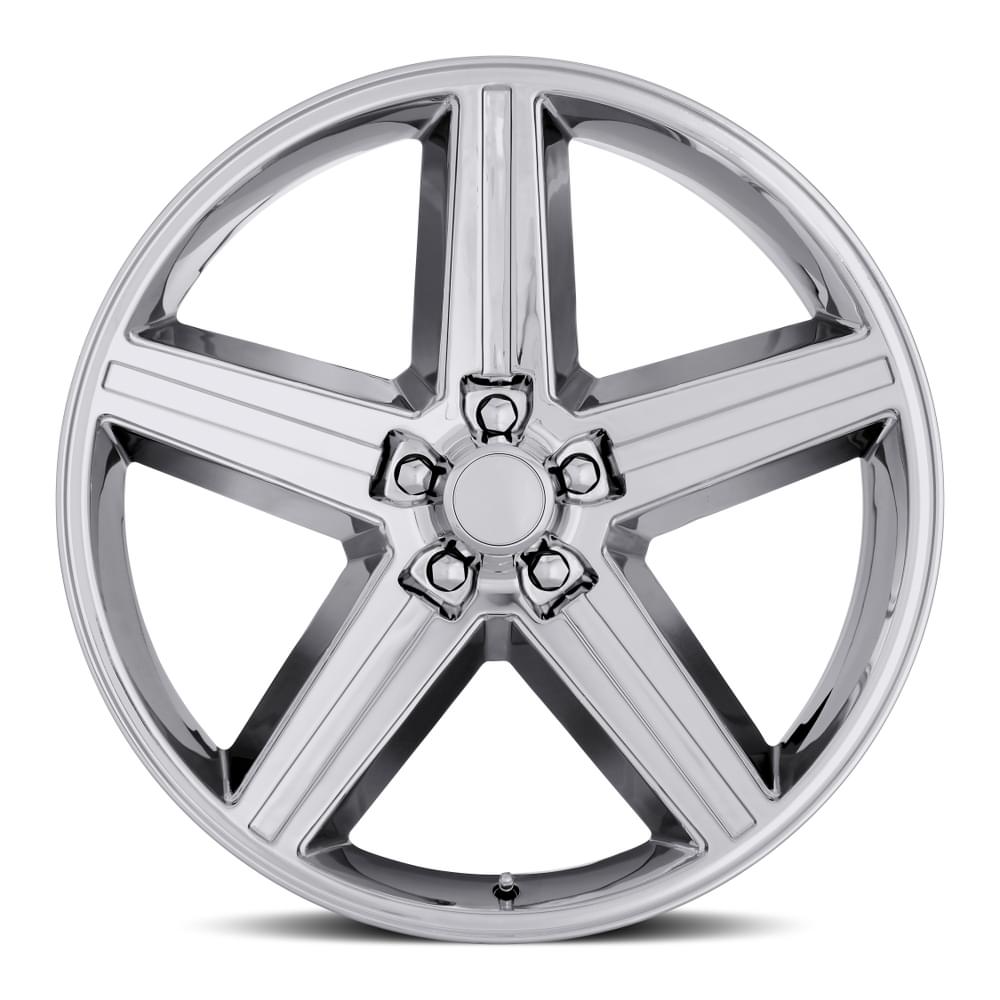 Factory Reproductions FR 11 Chrome 22x9 +15 5x120.65mm 73mm