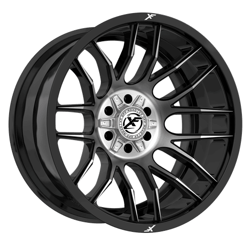 XF Off-Road XF-232 Titanium Dark Tint 20x10 -12 8x165.1|8x170mm 125.2mm - Wheelwiz
