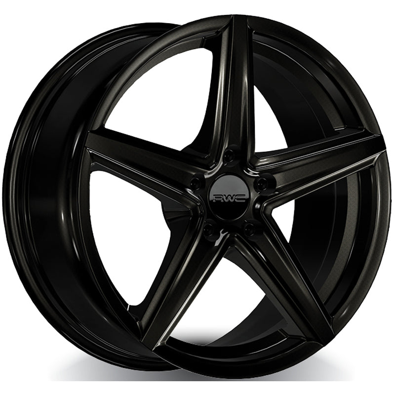 RWC 388 Black 17x7.5 +42 5x112mm 66.6mm - Wheelwiz